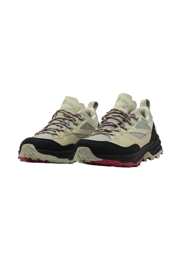 White Jack Wolfskin Cyrox Texapore Low Women Hiking Shoes | 13392299