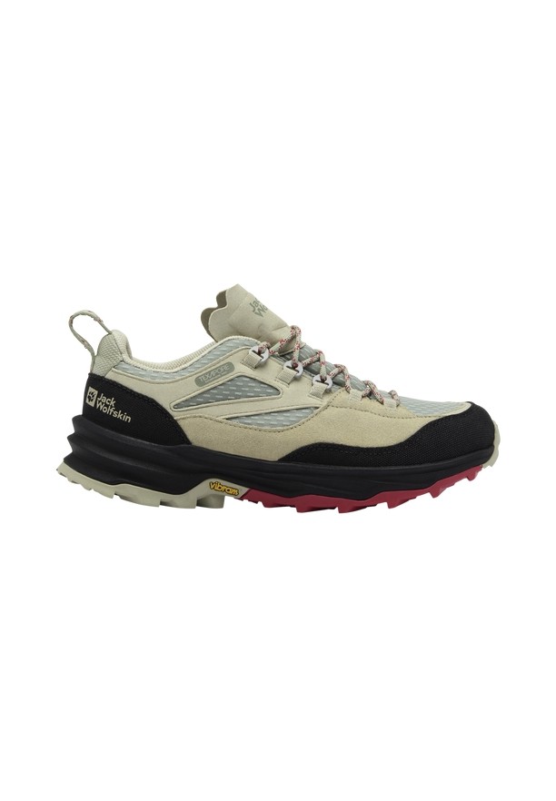 White Jack Wolfskin Cyrox Texapore Low Women Hiking Shoes | 13392299