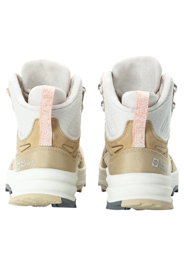 White Jack Wolfskin Cyrox Texapore Mid Women Hiking Shoes | 46174154