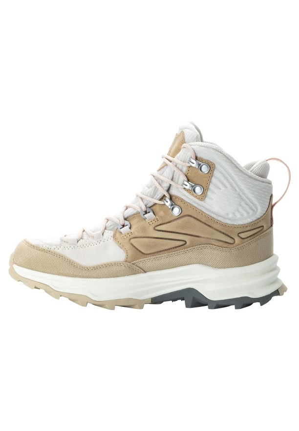 White Jack Wolfskin Cyrox Texapore Mid Women Hiking Shoes | 46174154