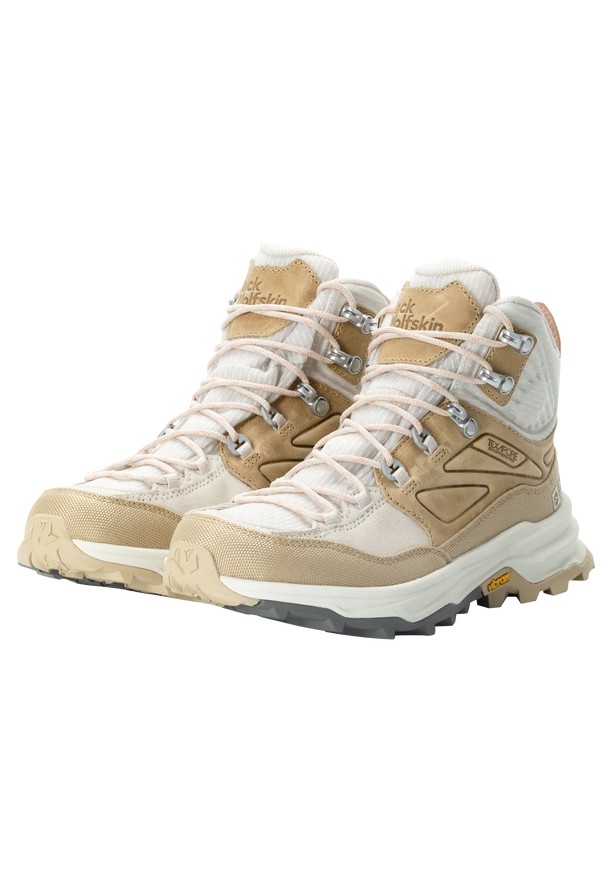 White Jack Wolfskin Cyrox Texapore Mid Women Hiking Shoes | 46174154