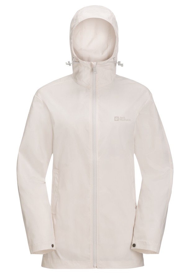 White Jack Wolfskin Desert Wind Women Softshell Jackets | 52653879