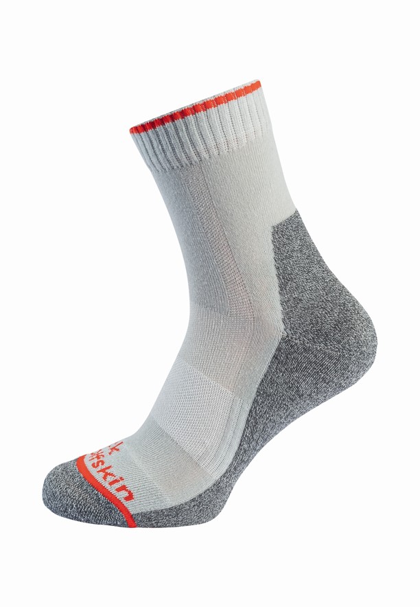 White Jack Wolfskin Hike Func Low C Men Socks | 42672449