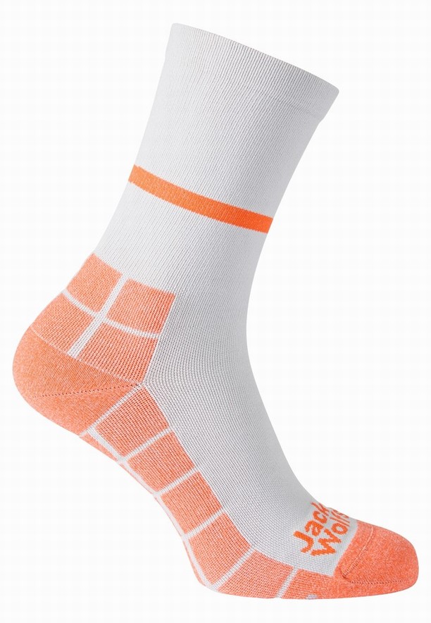 White Jack Wolfskin Light Multi Cl C Women Socks | 93399810