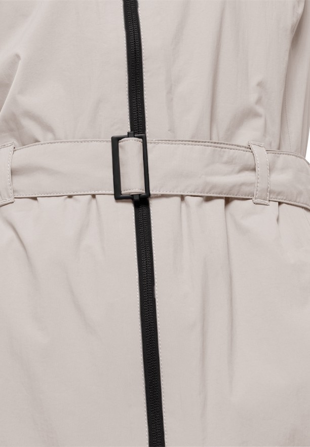 White Jack Wolfskin Norden Port Women Raincoat | 45239877