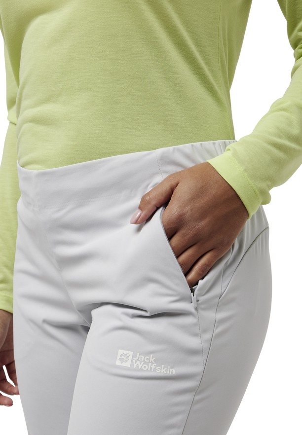 White Jack Wolfskin Prelight Pro Pant Women Pants | 92789817