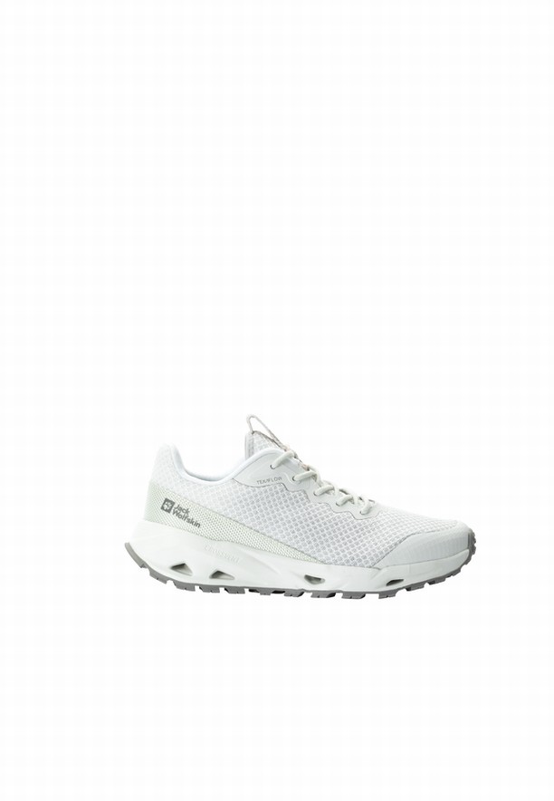White Jack Wolfskin Prelight Vent Low Women Hiking Shoes | 15174559