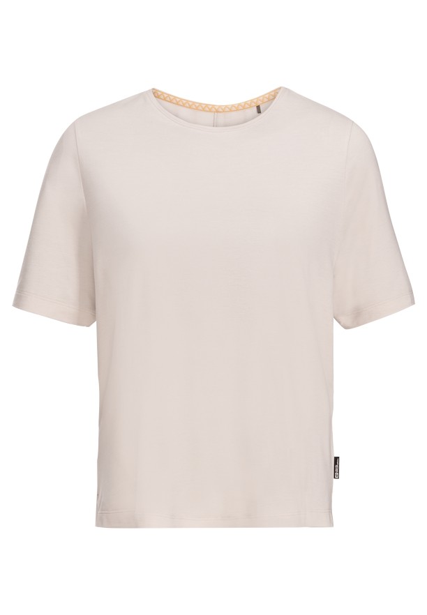 White Jack Wolfskin Travel Women T Shirts | 92303727