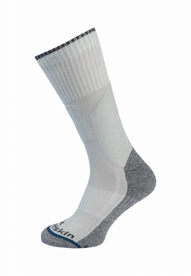 White Jack Wolfskin Trek Func Cl C Men Socks | 73631767