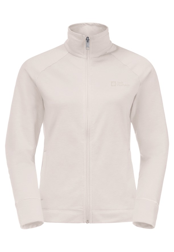 White Jack Wolfskin Waldsee Women Fleece Jackets | 76428411