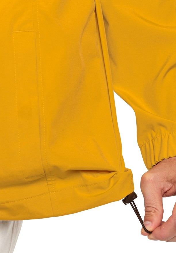 Yellow Jack Wolfskin Desert Wind Overhead Men Jackets | 34356827