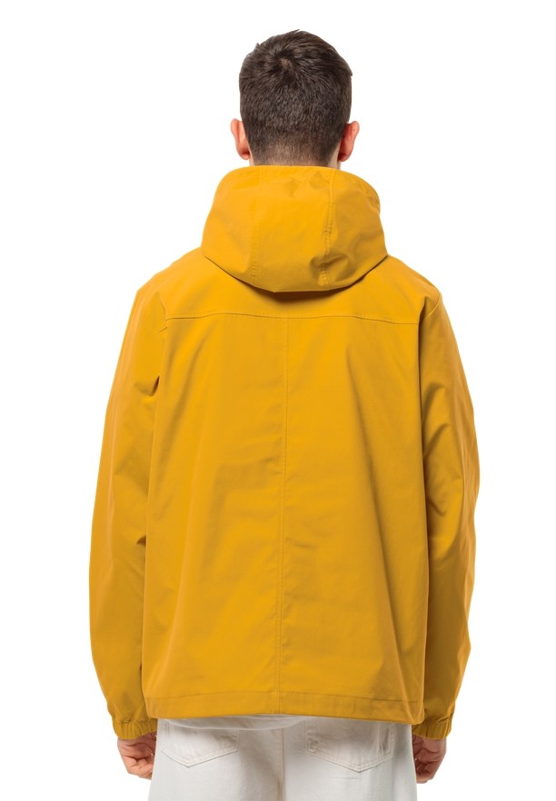 Yellow Jack Wolfskin Desert Wind Overhead Men Jackets | 34356827