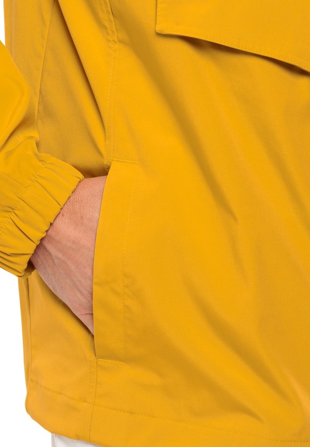 Yellow Jack Wolfskin Desert Wind Overhead Men Jackets | 34356827
