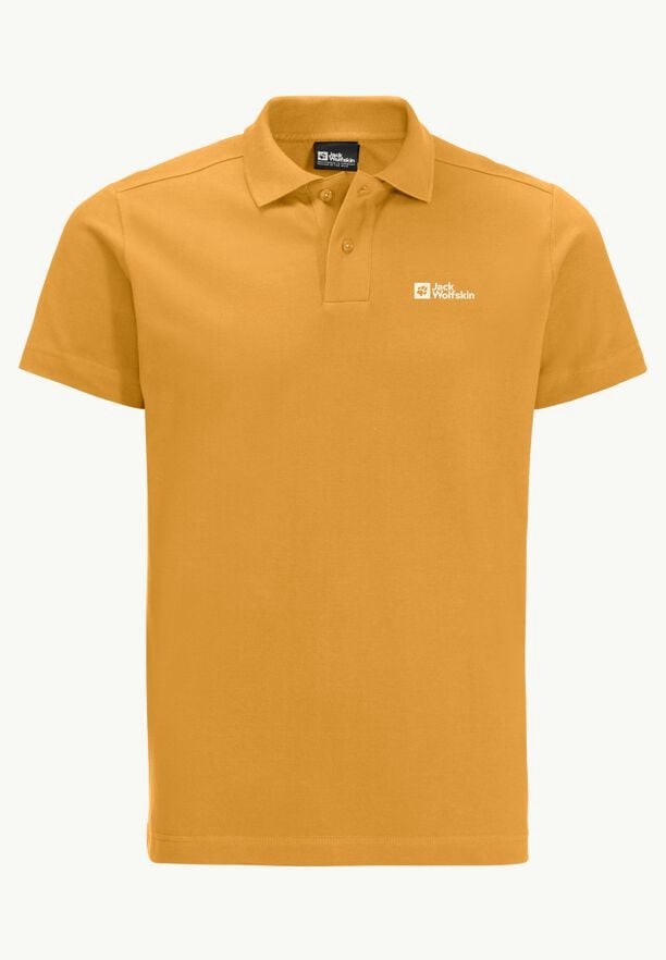 Yellow Jack Wolfskin Essential Men Polo Shirts | 95383416