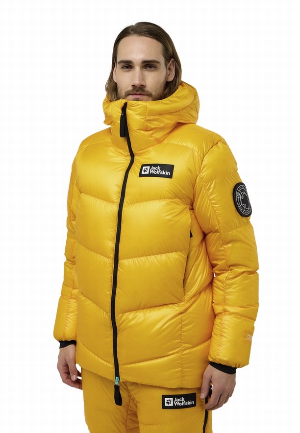 Yellow Jack Wolfskin Expdn Men Down Jackets | 93194911