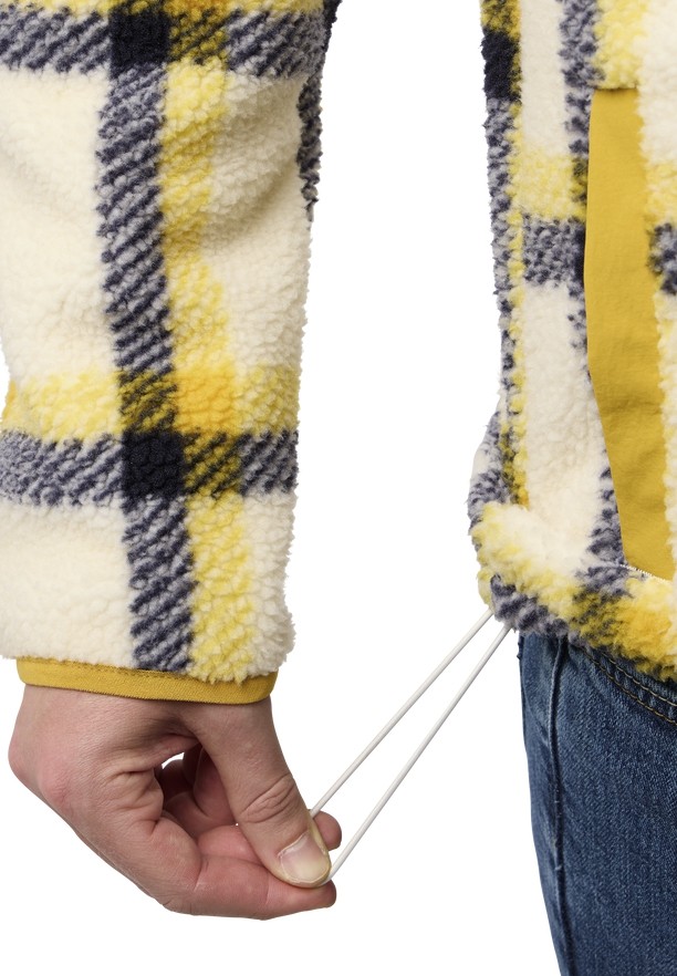 Yellow Jack Wolfskin Felslicht Check Men Fleece Jackets | 16790829