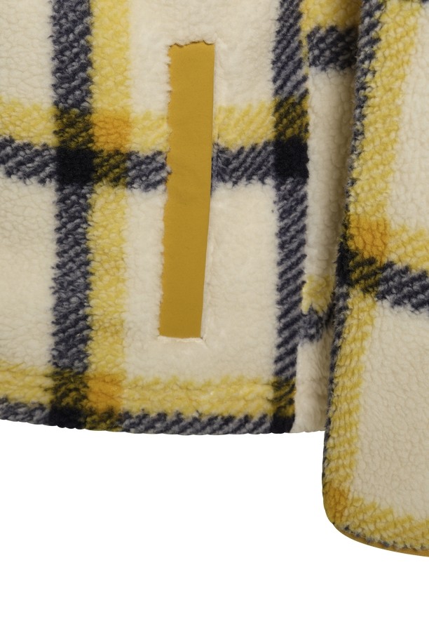 Yellow Jack Wolfskin Felslicht Check Men Fleece Jackets | 16790829