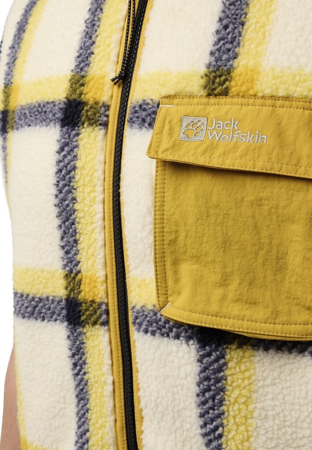Yellow Jack Wolfskin Felslicht Check Men Vest | 63907344