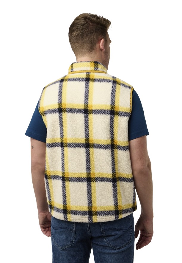 Yellow Jack Wolfskin Felslicht Check Men Vest | 63907344