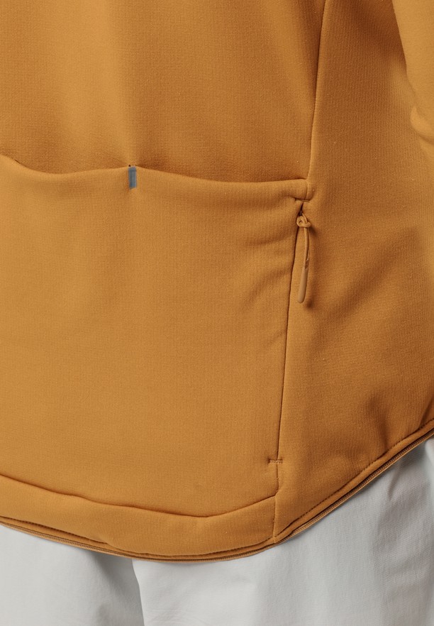 Yellow Jack Wolfskin Gravex Thermo Fz Men Fleece Jackets | 72188581