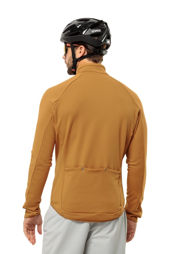 Yellow Jack Wolfskin Gravex Thermo Fz Men Fleece Jackets | 72188581