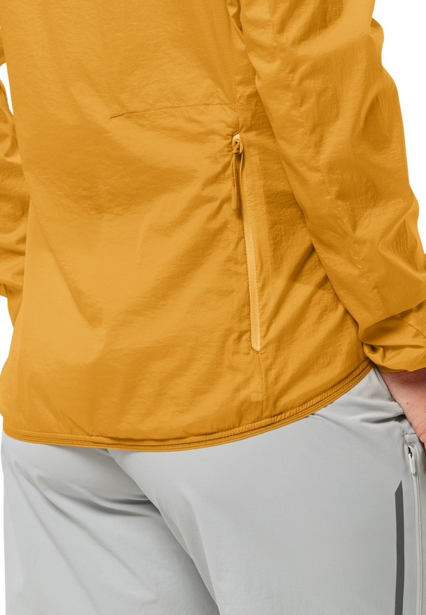 Yellow Jack Wolfskin Gravex Wind Women Softshell Jackets | 15086119