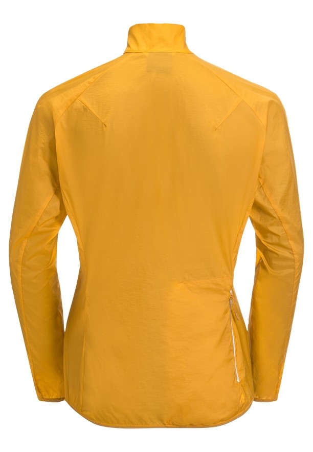 Yellow Jack Wolfskin Gravex Wind Women Softshell Jackets | 15086119