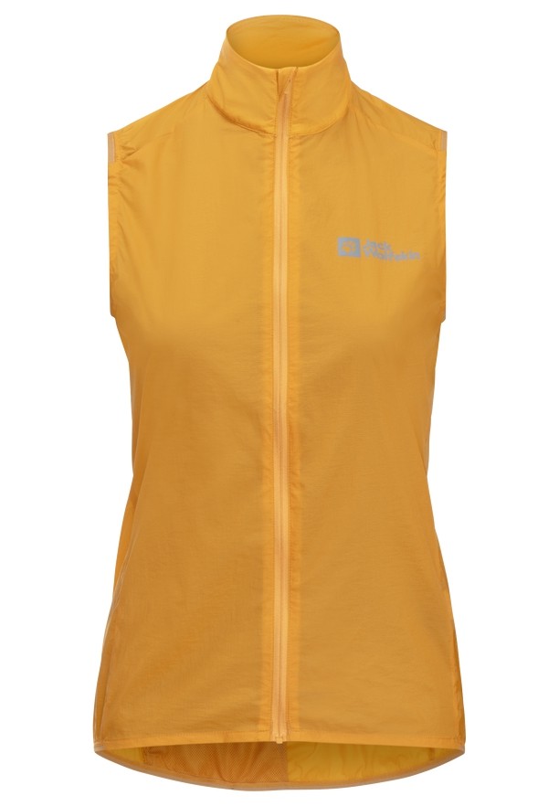 Yellow Jack Wolfskin Gravex Wind Women Vest | 33863127