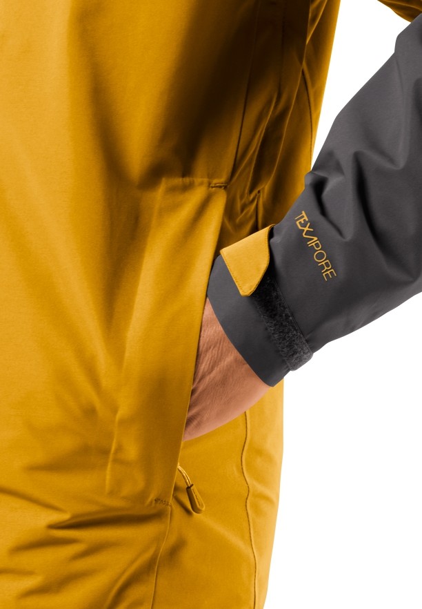 Yellow Jack Wolfskin Jasper 2l Men Rain Jackets | 78548705
