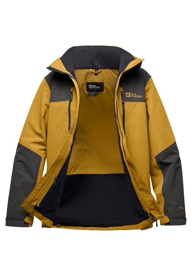 Yellow Jack Wolfskin Jasper 2l Men Rain Jackets | 78548705