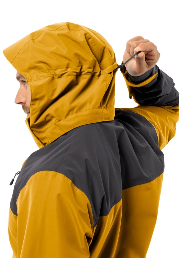 Yellow Jack Wolfskin Jasper 2l Men Rain Jackets | 78548705