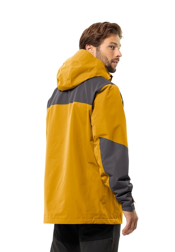 Yellow Jack Wolfskin Jasper 2l Men Rain Jackets | 78548705