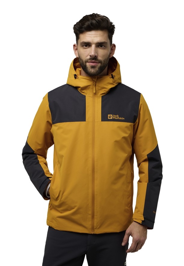 Yellow Jack Wolfskin Jasper Ins Men Winter Jackets | 77375245