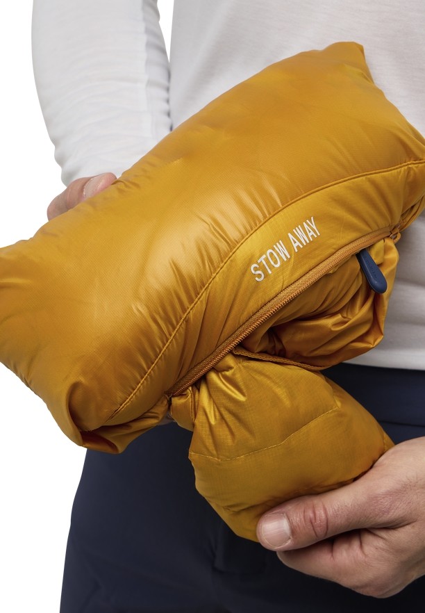 Yellow Jack Wolfskin Passamani Hoody Men Down Jackets | 10146659