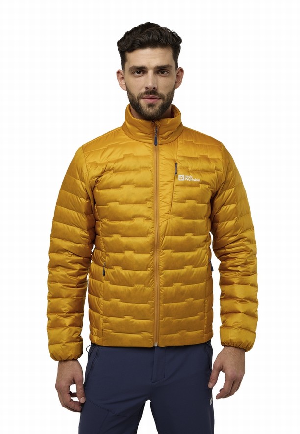 Yellow Jack Wolfskin Passamani Men Down Jackets | 84040703