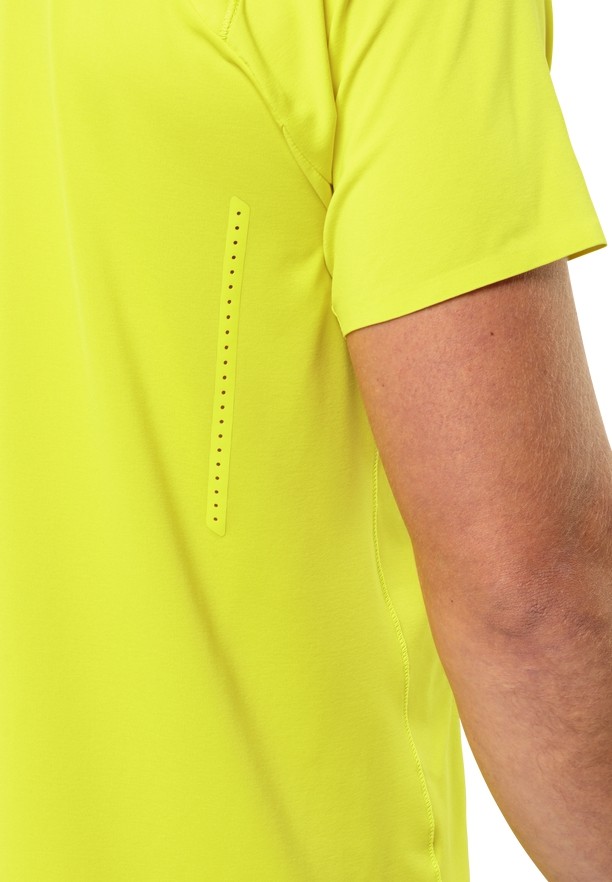 Yellow Jack Wolfskin Prelight Chill Men T Shirts | 77704899