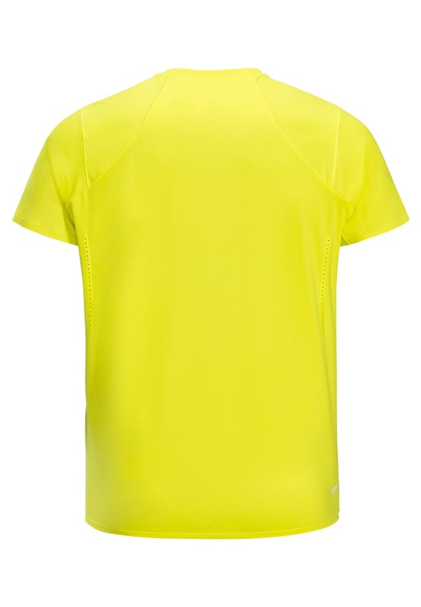 Yellow Jack Wolfskin Prelight Chill Men T Shirts | 77704899