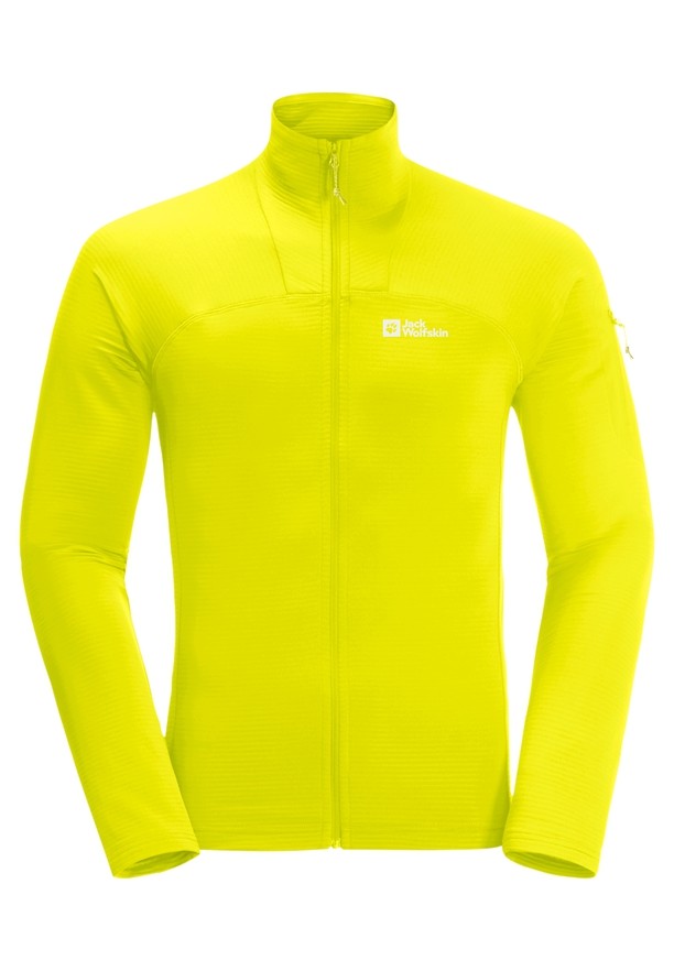 Yellow Jack Wolfskin Prelight Fz Men Fleece Jackets | 91115966