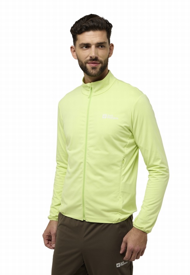 Yellow Jack Wolfskin Prelight Trail Fz Men Jackets | 66005787