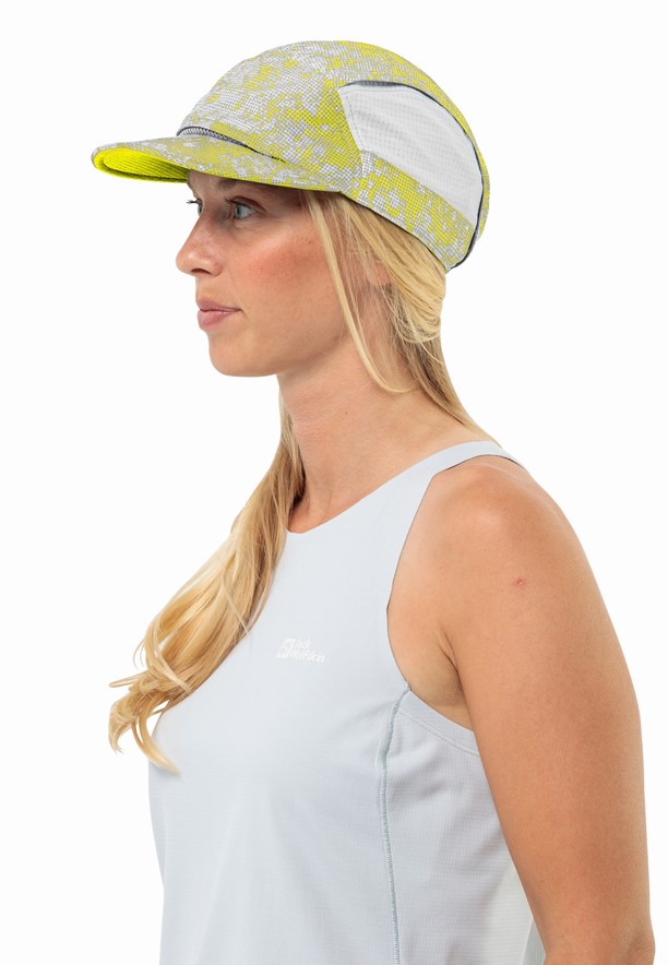 Yellow Jack Wolfskin Prelight Wind Men Baseball Caps | 66572198