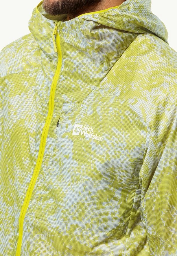 Yellow Jack Wolfskin Prelight Wind Men Jackets | 66352238