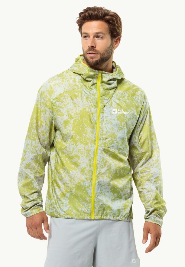 Yellow Jack Wolfskin Prelight Wind Men Jackets | 66352238