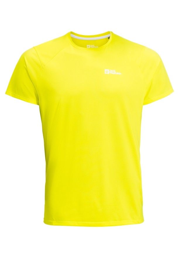 Yellow Jack Wolfskin Prelightrail Men T Shirts | 91256042