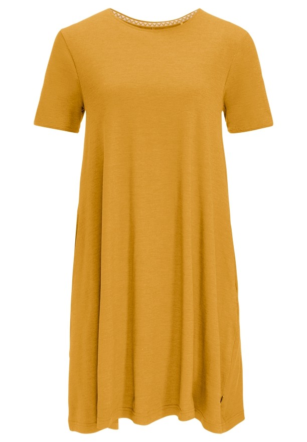 Yellow Jack Wolfskin Travel Women Dress | 68087853
