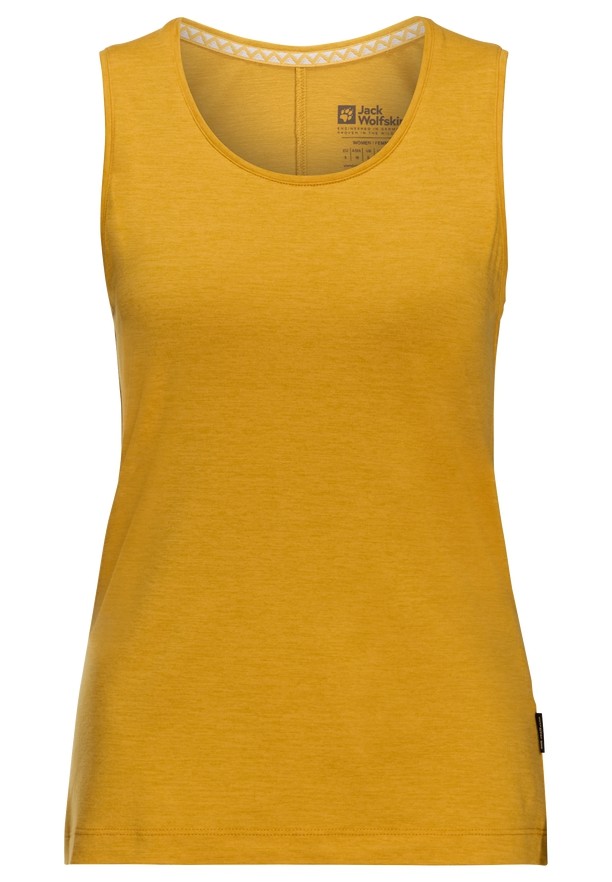 Yellow Jack Wolfskin Travel Women Tank Top | 78920601