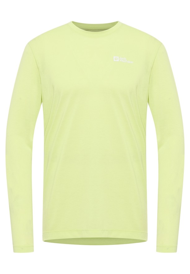 Yellow Jack Wolfskin Vonnan Ls Men T Shirts | 48384413