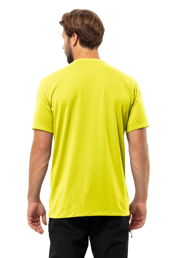 Yellow Jack Wolfskin Vonnan S/s Men T Shirts | 37960024