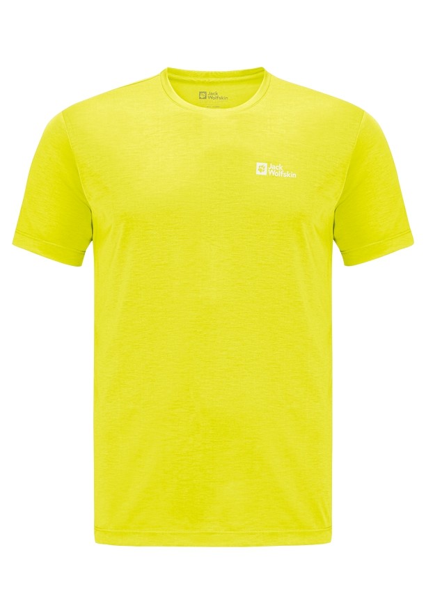 Yellow Jack Wolfskin Vonnan S/s Men T Shirts | 37960024