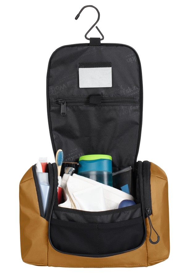 Yellow Jack Wolfskin Wandermood Men Wash Bag | 96733389